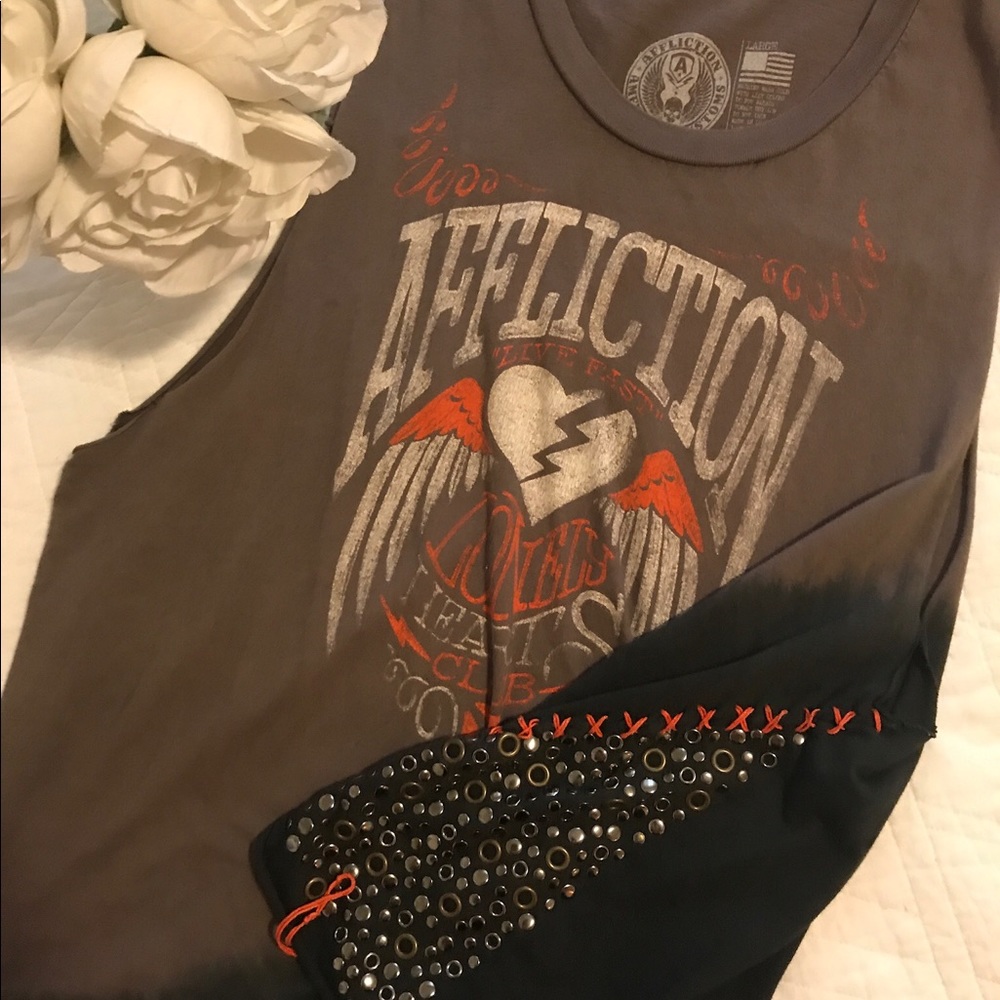 Affliction tank top